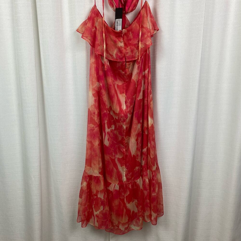 Gianni Bini Cherry Myra Halter Cutout Maxi Dress Sz.10 NWT - Picture 12 of 16